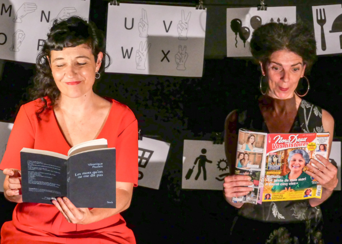 Photos HD couverture - les mots qu'on ne me dit pas photo de couverture pour le téléchargement des photos du spectacle